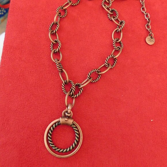 Ladies Dyrberg/Kern Sarala Mix Steel Necklace - Picture 1 of 4
